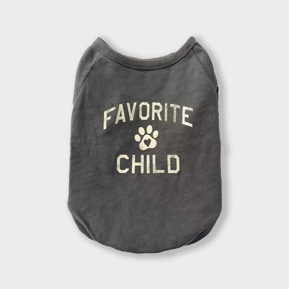 GRASON PUP Other - Grayson Pup "Favorite Child" Dog Pullover Sweatshirt (Size XS) Gray ~ NEW SEALED